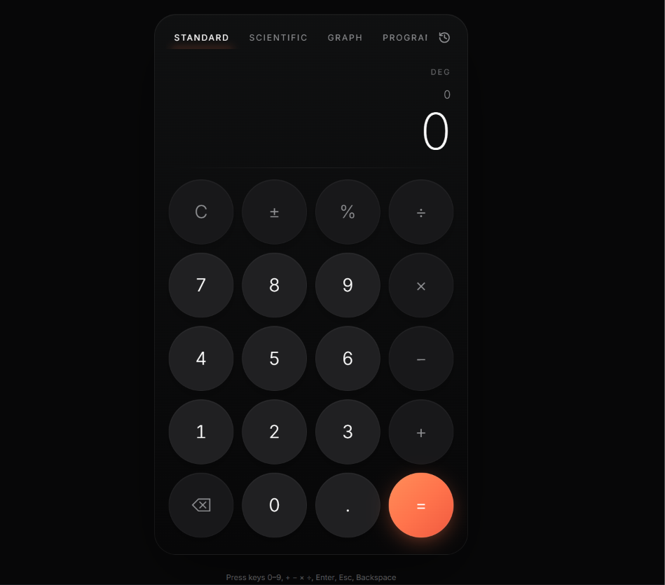 Web Calculator